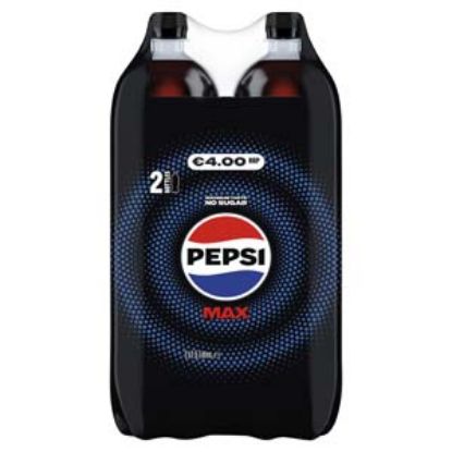 Picture of 1.5 Pepsi Max Twin Pack PM €4 x4 DRS